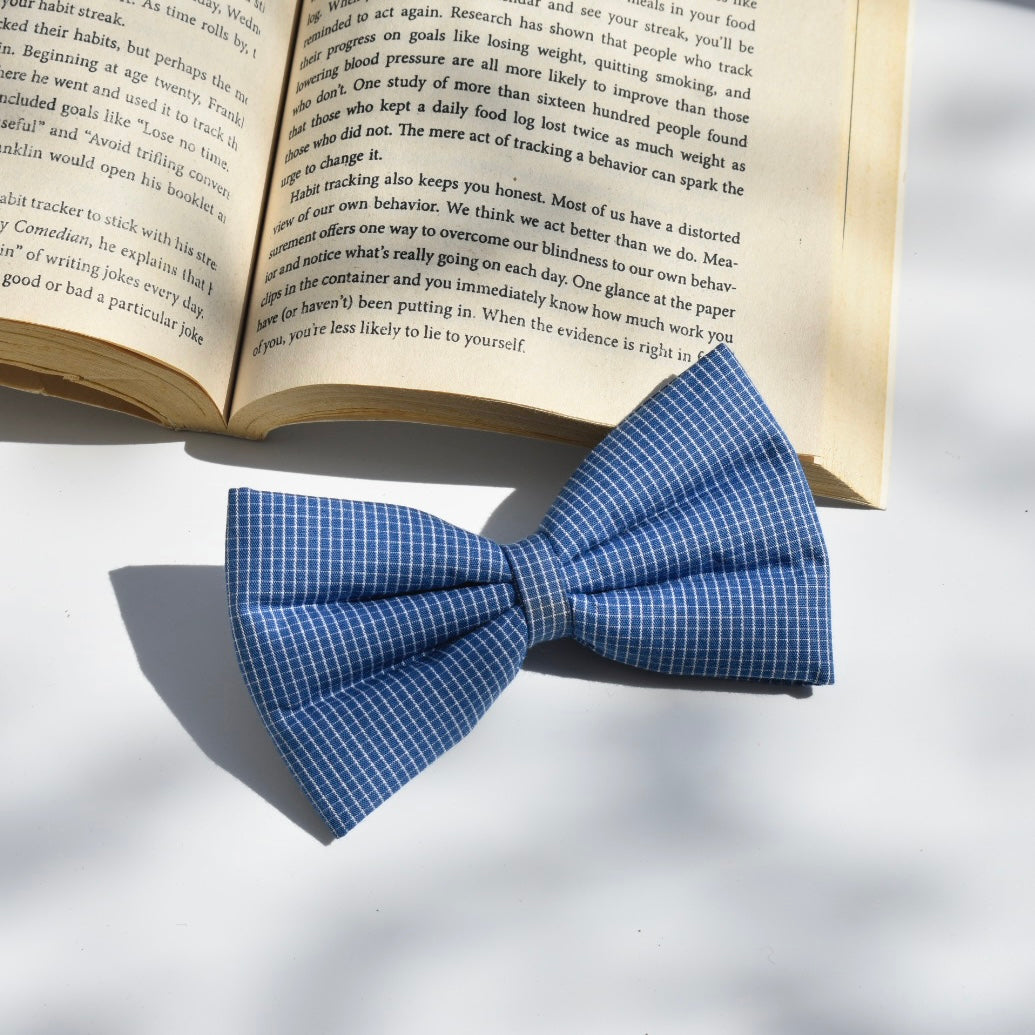 Tinsy check - Sleek Classic hair Bow