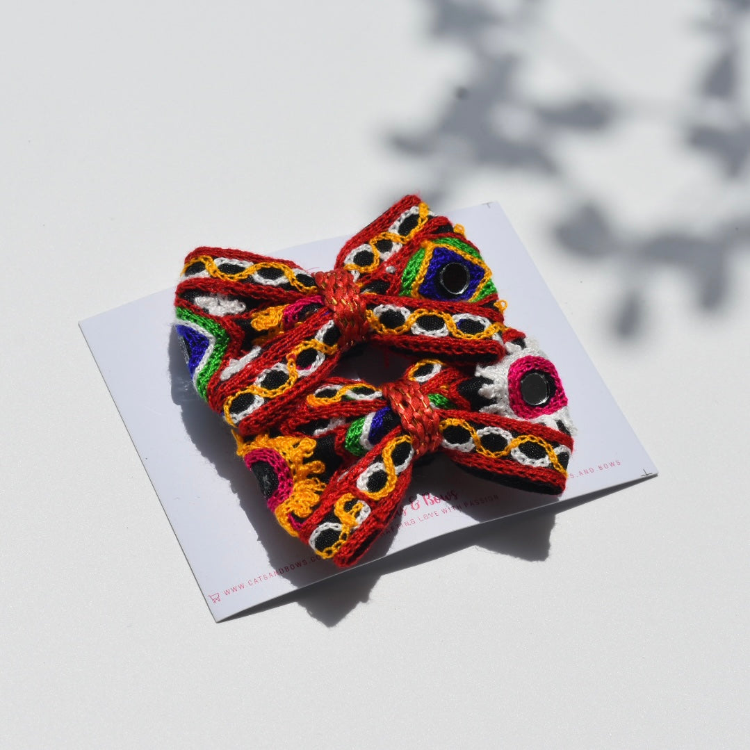 Gamthi pair 2.0 - Navratri bows