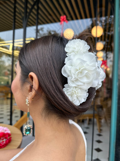 Gajra - Flower Hair Claw Clip