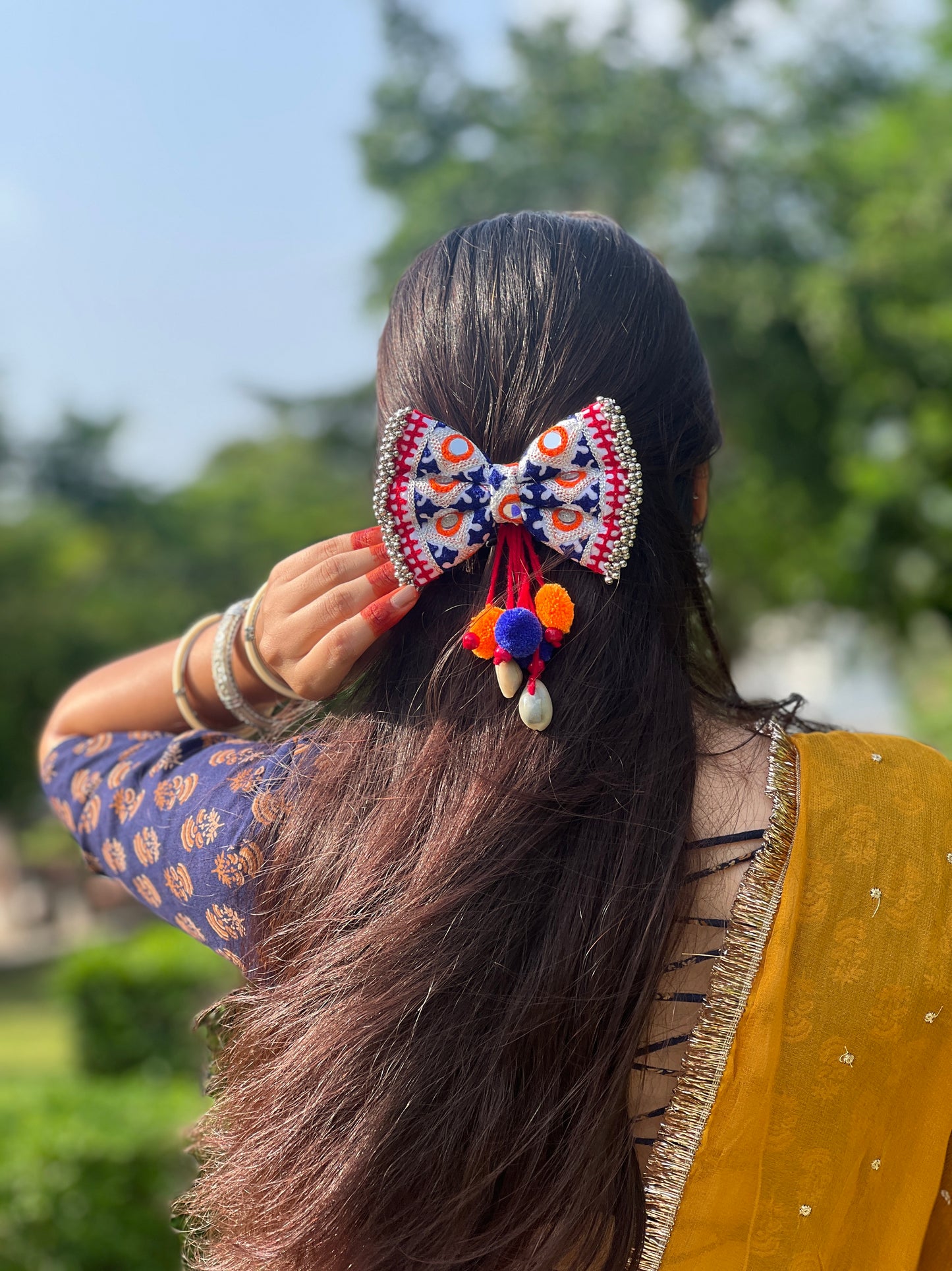 Jobanyu - Navratri Bow