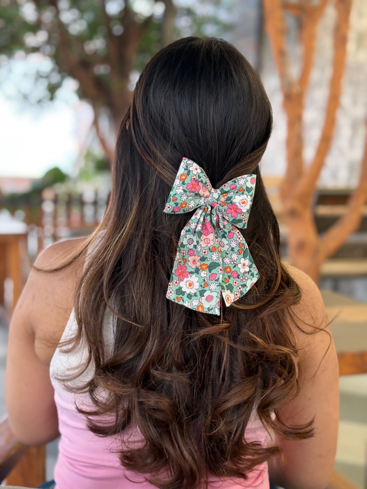 Paisley - Midi Tail Bow