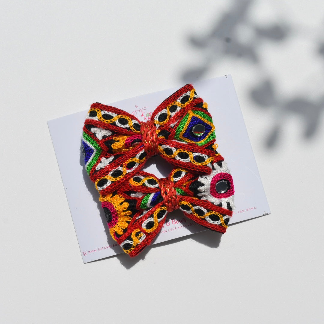 Gamthi pair 2.0 - Navratri bows