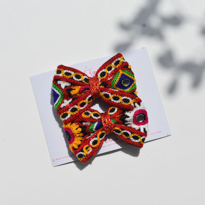 Gamthi pair 2.0 - Navratri bows