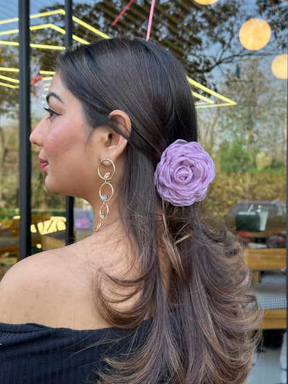 Peony - Flower Hair Claw Clip