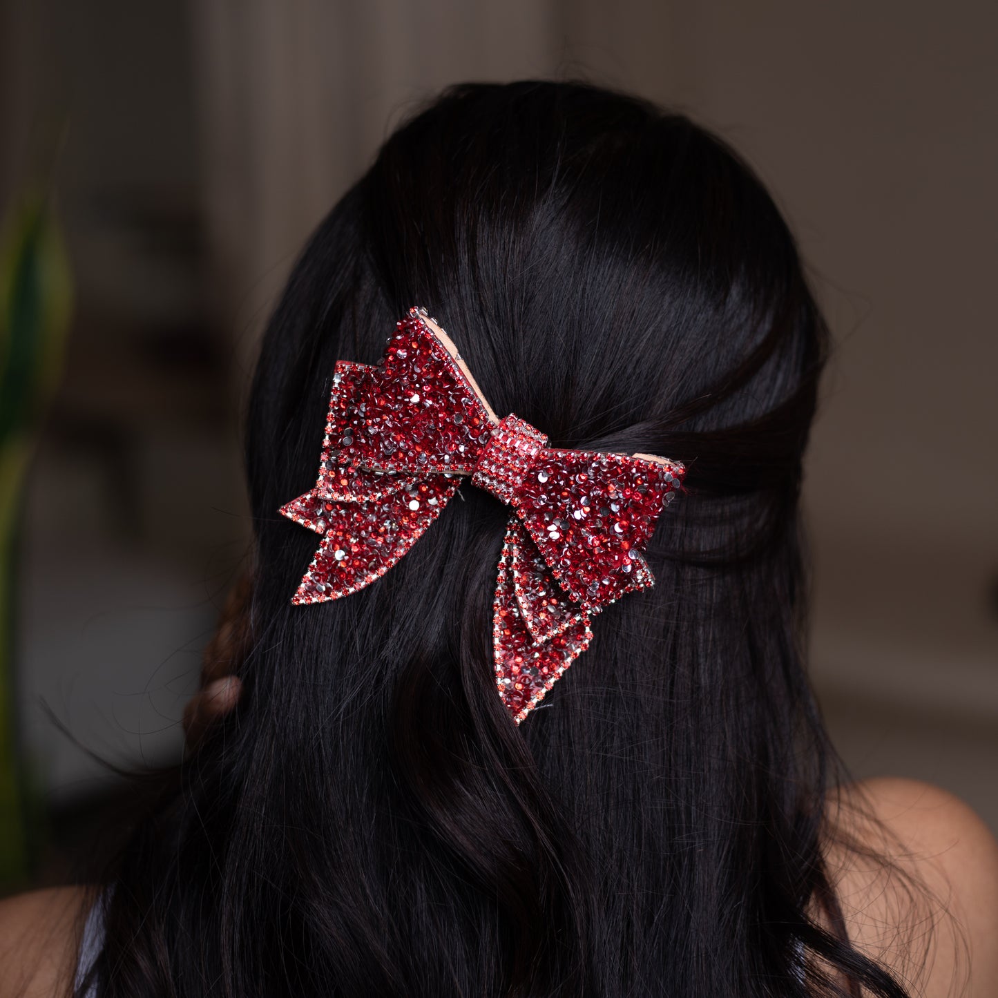 Celestial Ruby - Bejeweled Bow