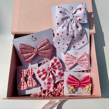 Sweetheart Galantines Pink Gift Box - Set of 6