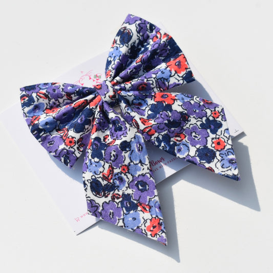 Ditsy purple - Pigtail