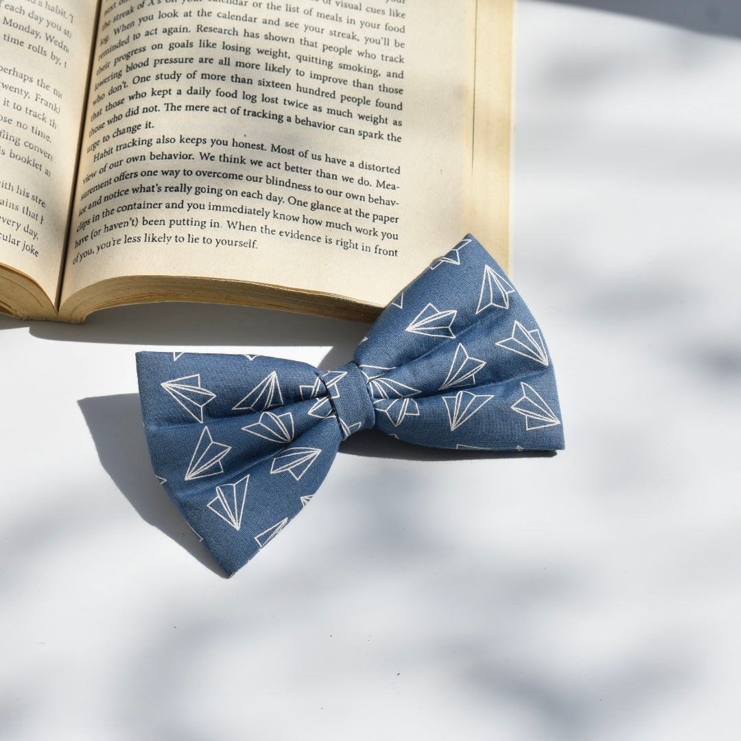 Airplane - Sleek Classic hair Bow