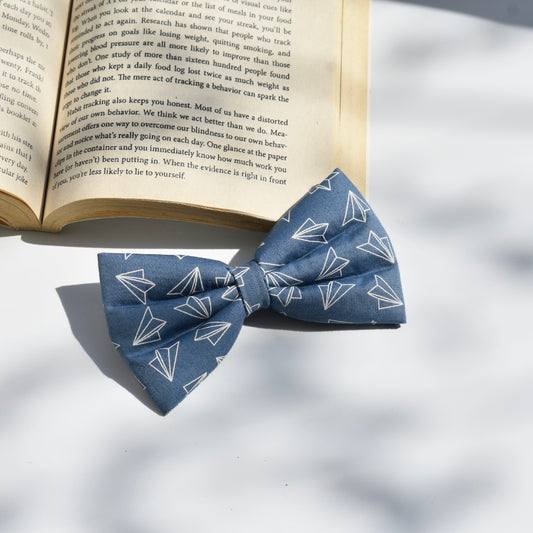 Airplane - Sleek Classic hair Bow