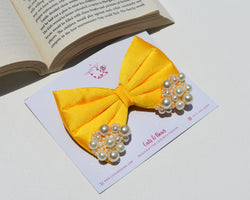 Yellow Pearl Bow