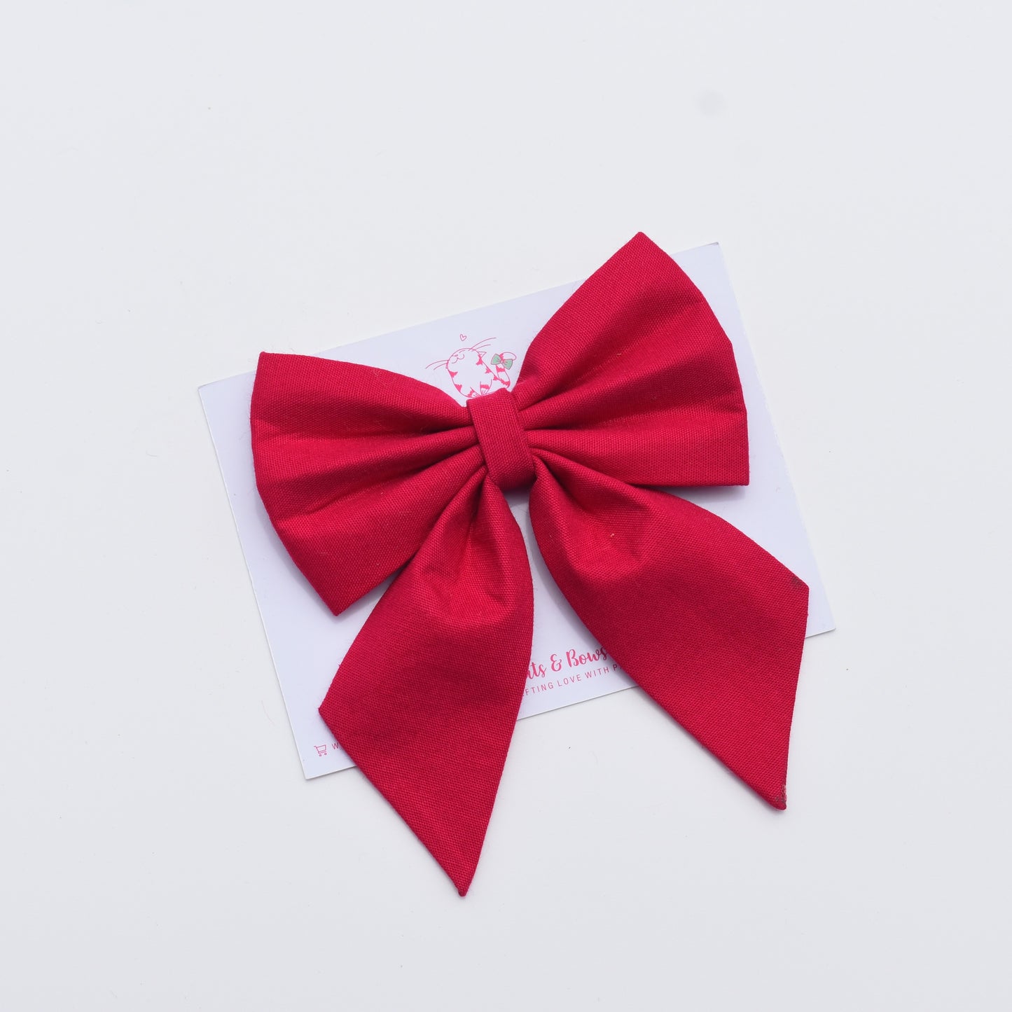 Hotpink - Pigtail Bow