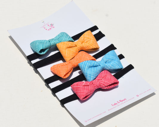 Sunshine Bow Headband Set