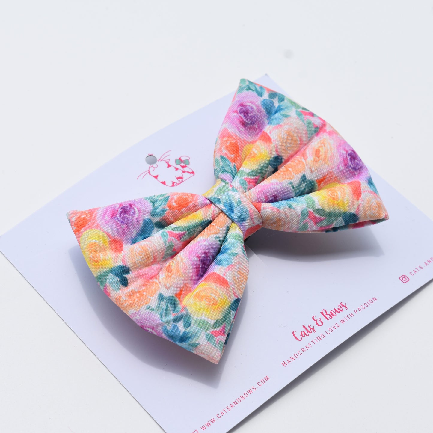 Rosey - Classic hair Bow