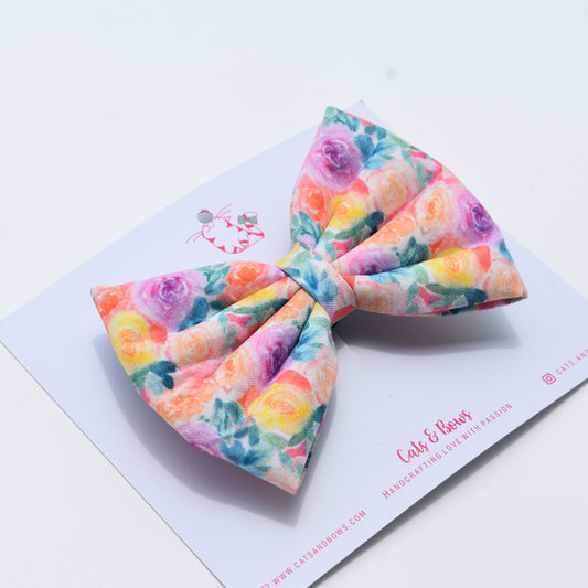 Rosey - Classic hair Bow