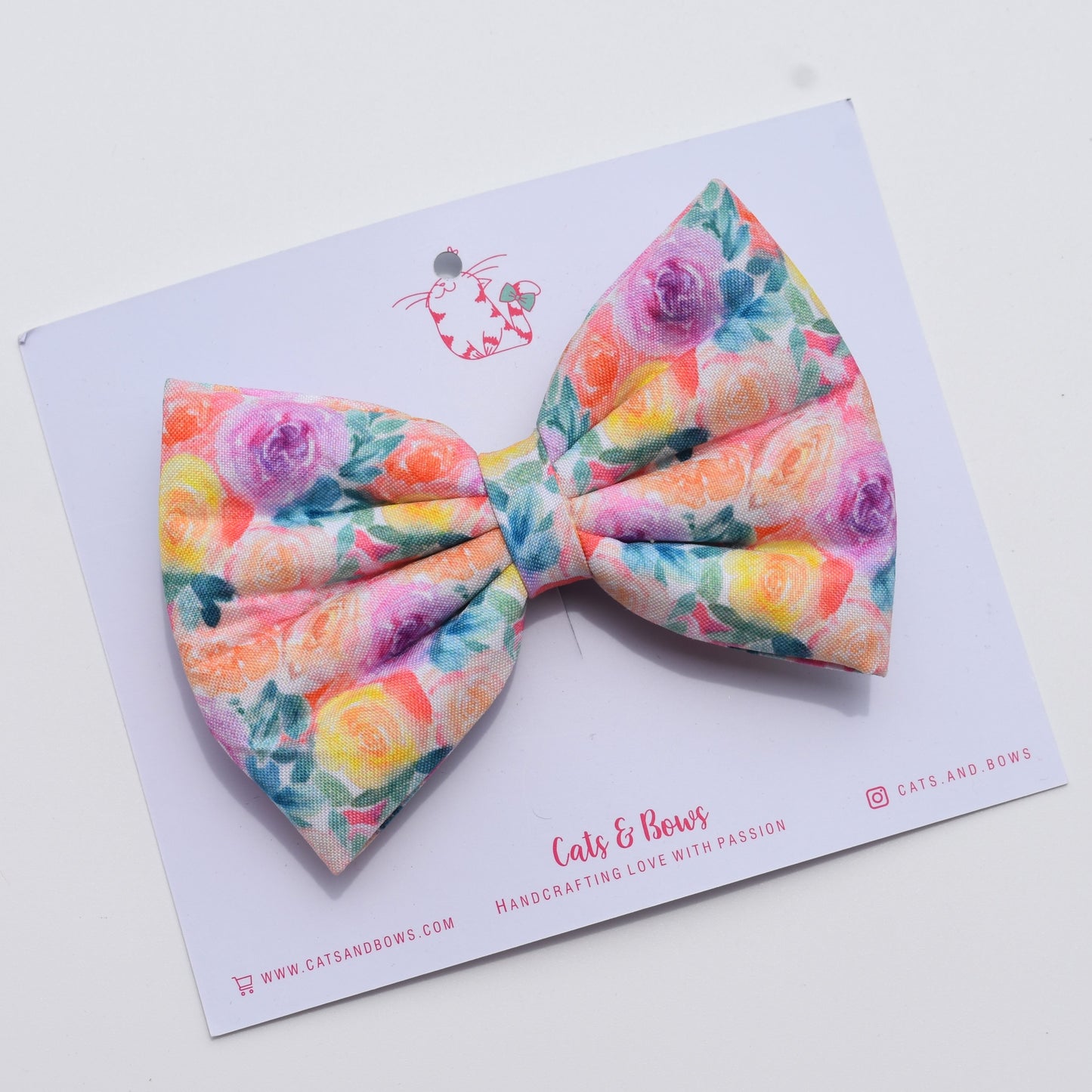 Rosey - Classic hair Bow