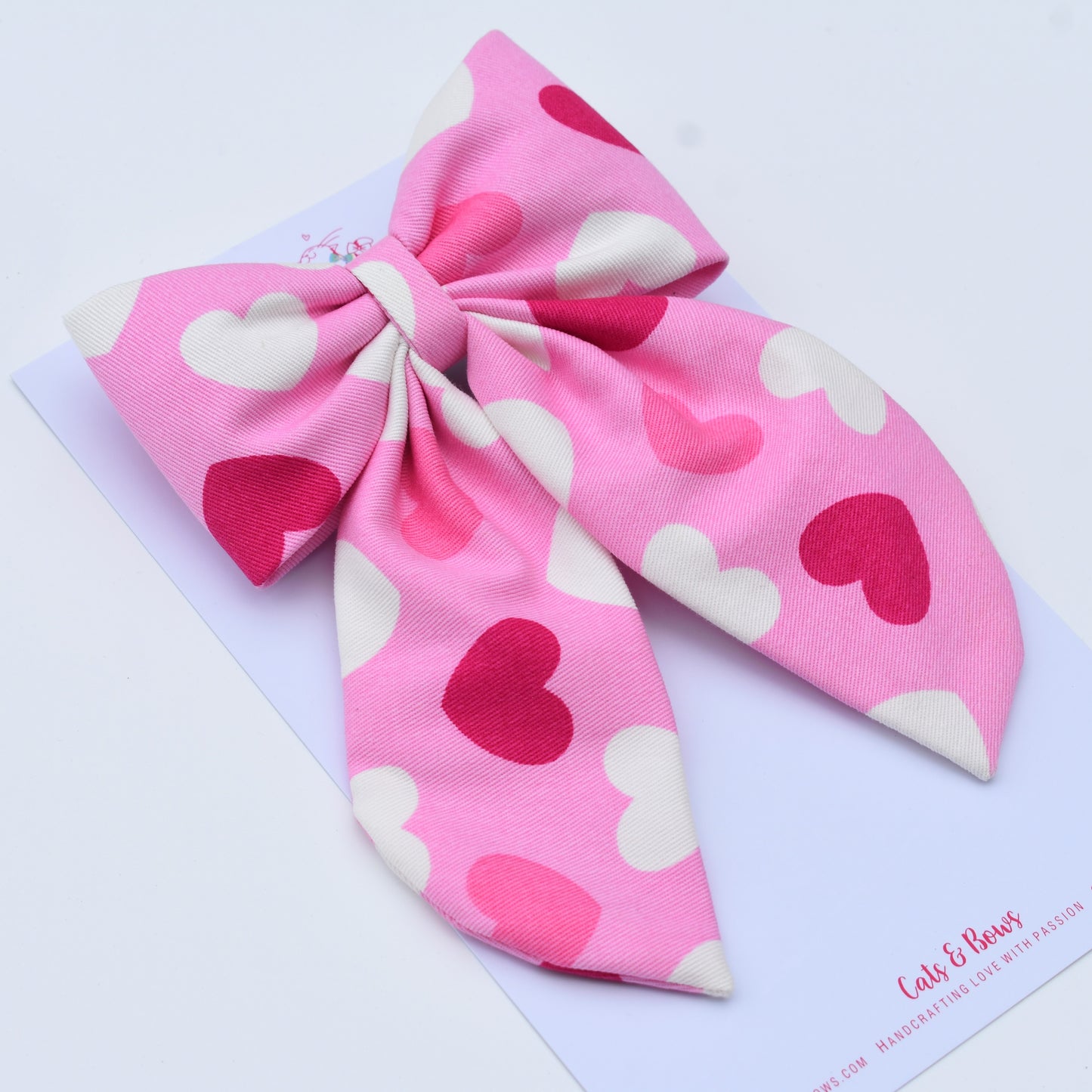 Cupid - Midi Tail Hair Bow