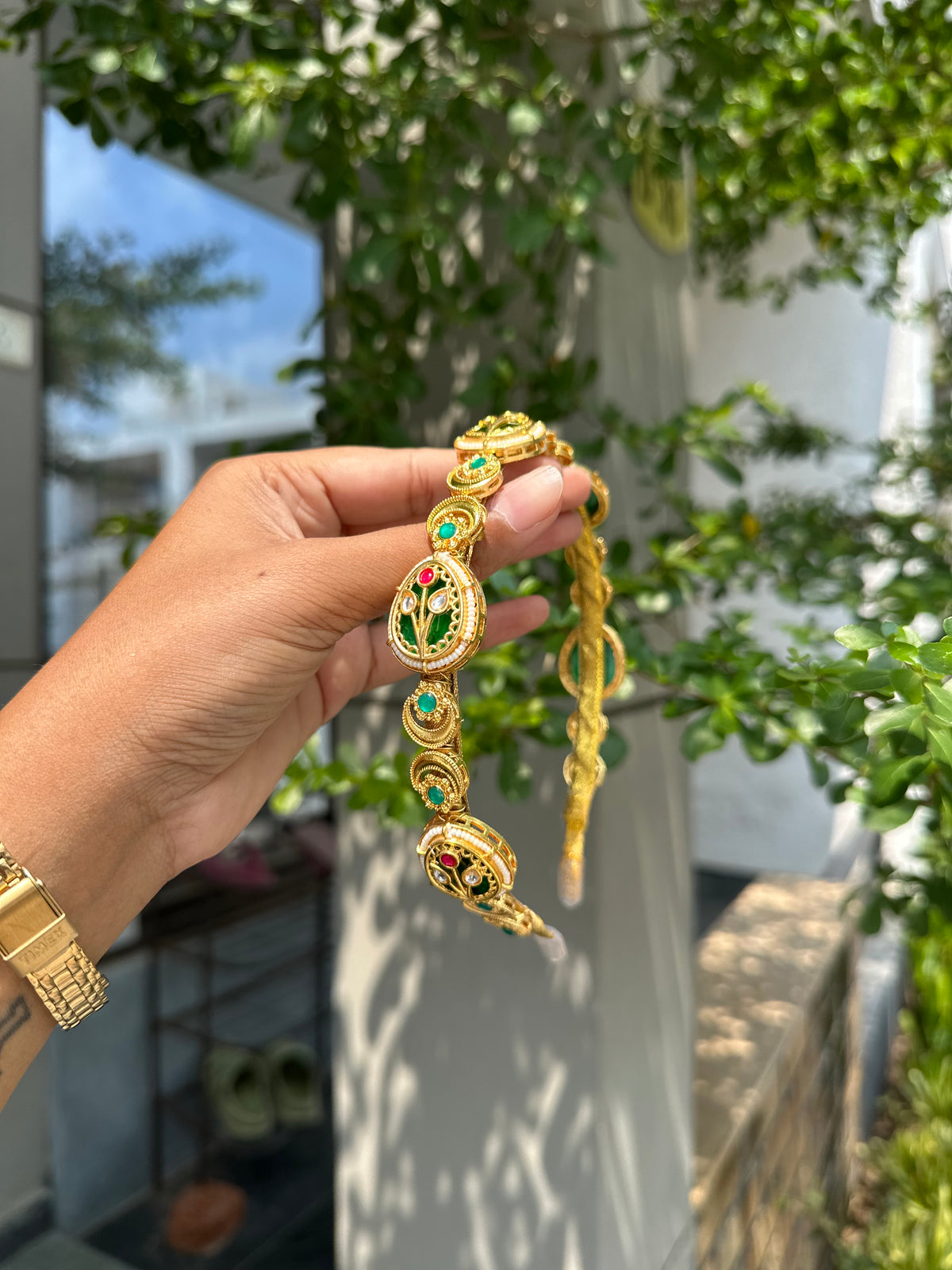Evergreen - Festive hairband