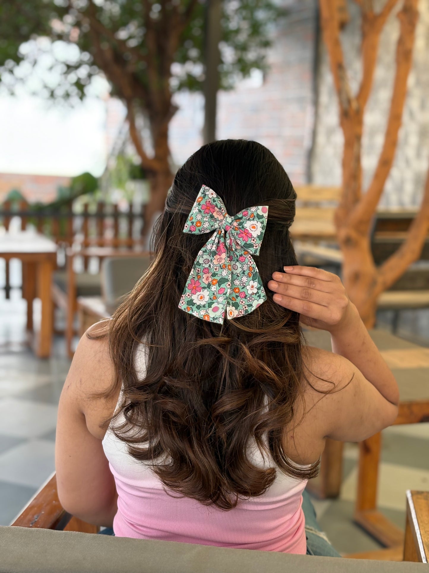 Paisley - Midi Tail Bow