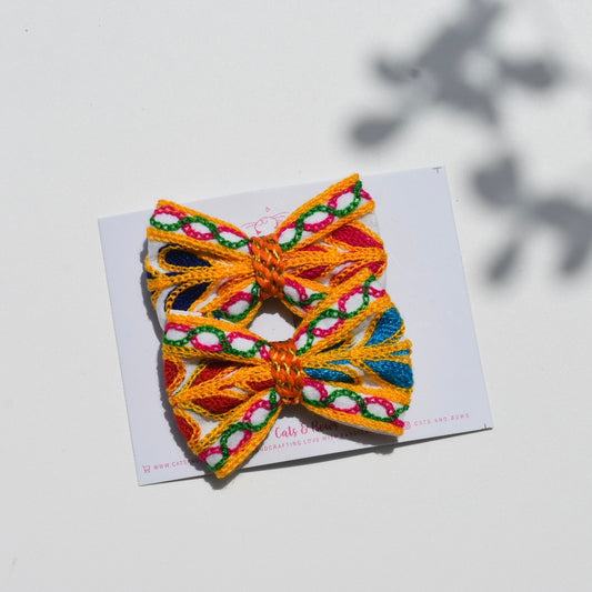 Rajwadi pair - Navratri Bows