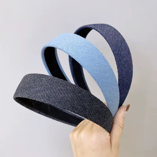 Denim headbands