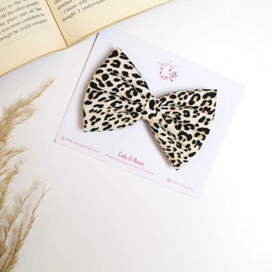 Cheetah - Classic hair Bow
