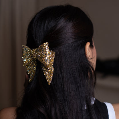 Celestial Gold - Bejeweled Bow