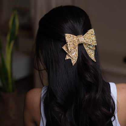 Celestial Gold - Bejeweled Bow