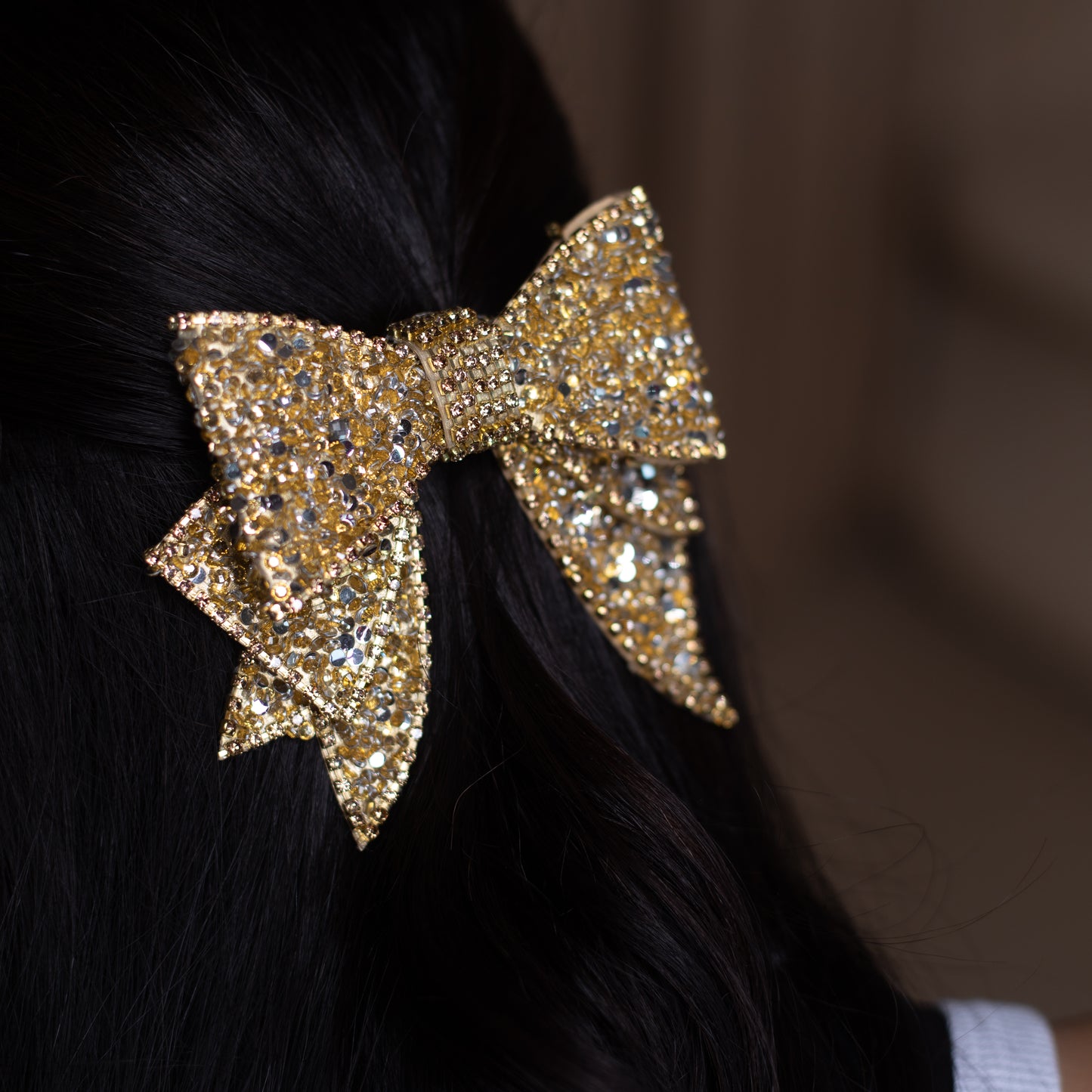 Celestial Gold - Bejeweled Bow