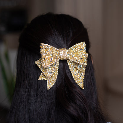 Celestial Gold - Bejeweled Bow