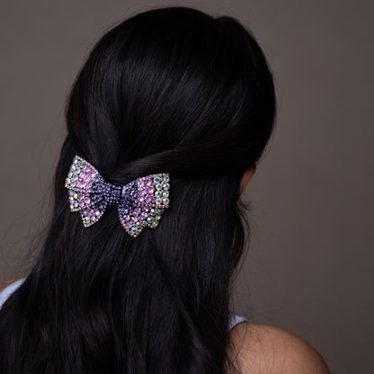 Twinkle Minis Shades of Purple - Bejeweled Bow