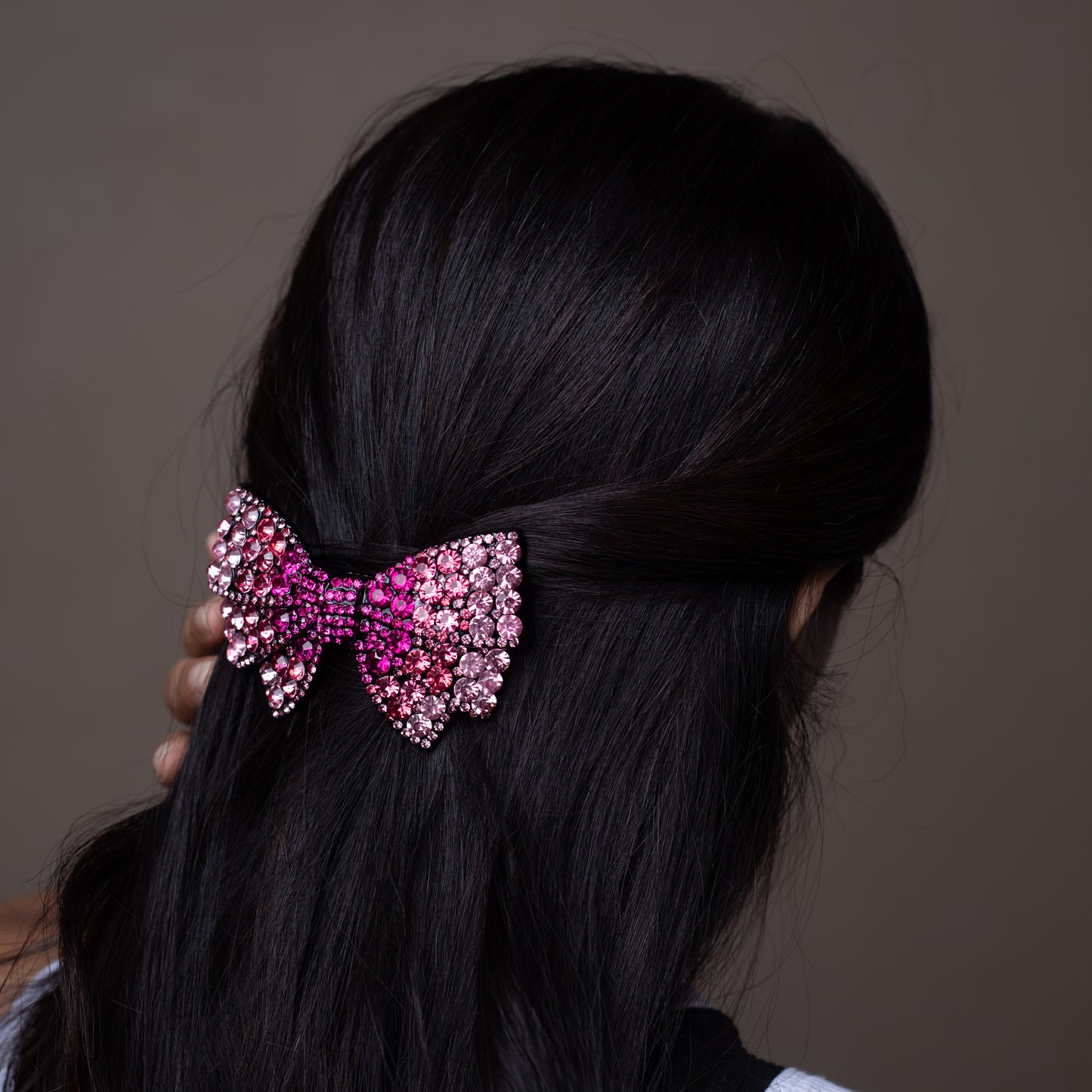 Twinkle Minis Pink - Bejeweled Bow