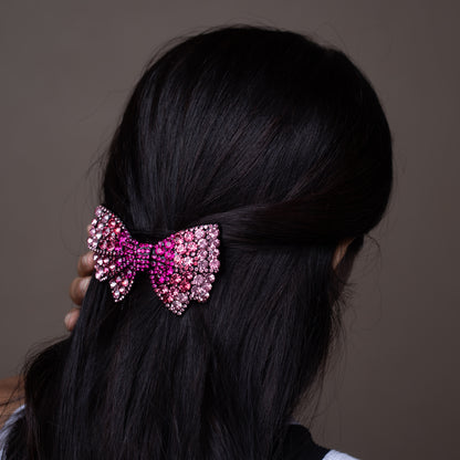 Twinkle Minis Pink - Bejeweled Bow