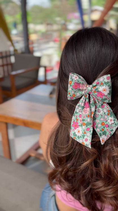 Paisley - Midi Tail Bow