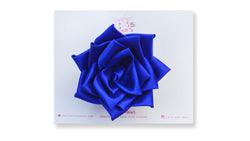 Satin Rose Royal Blue