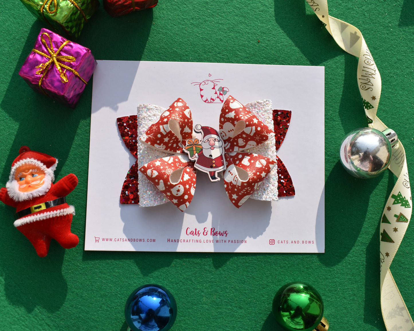 Santa Baby Bow