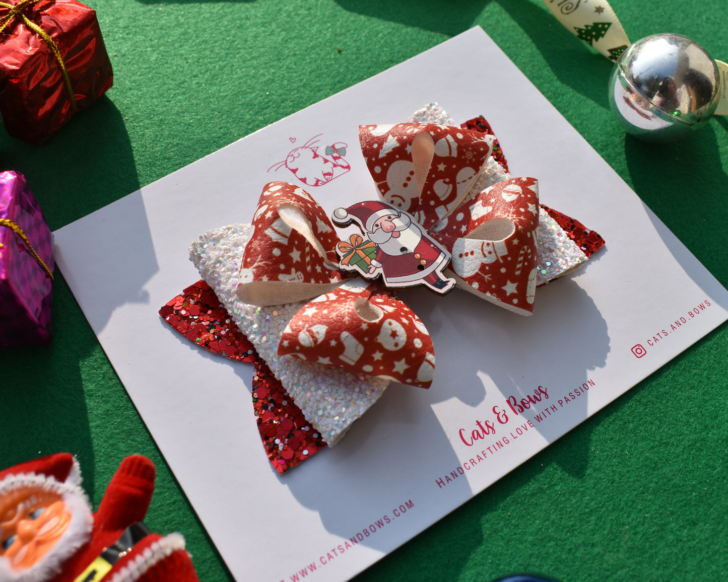 Santa Baby Bow