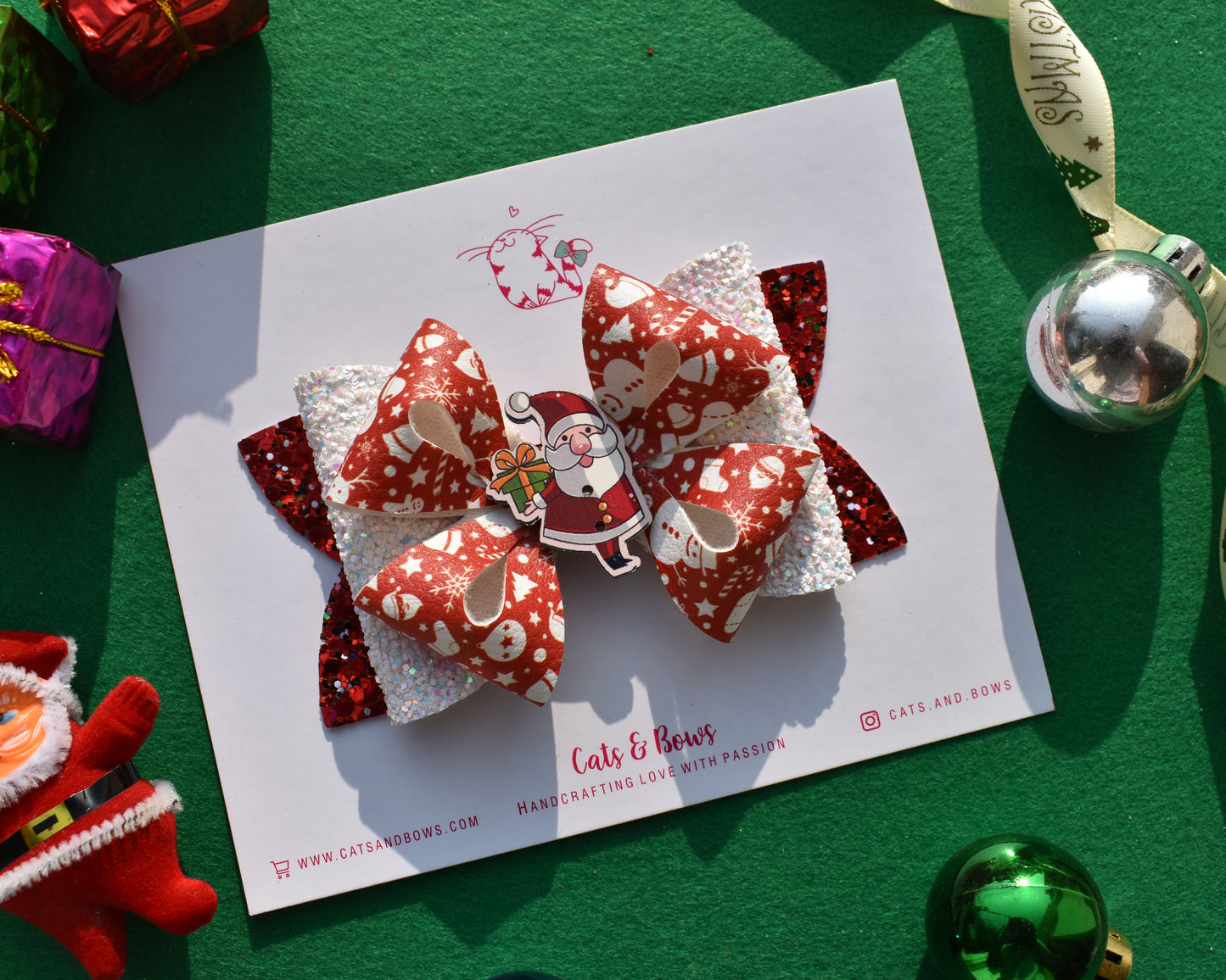 Santa Baby Bow