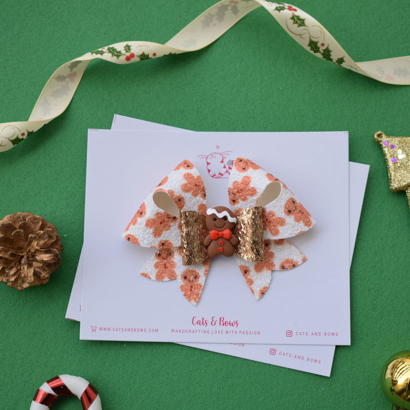 GINGERBREAD BOW