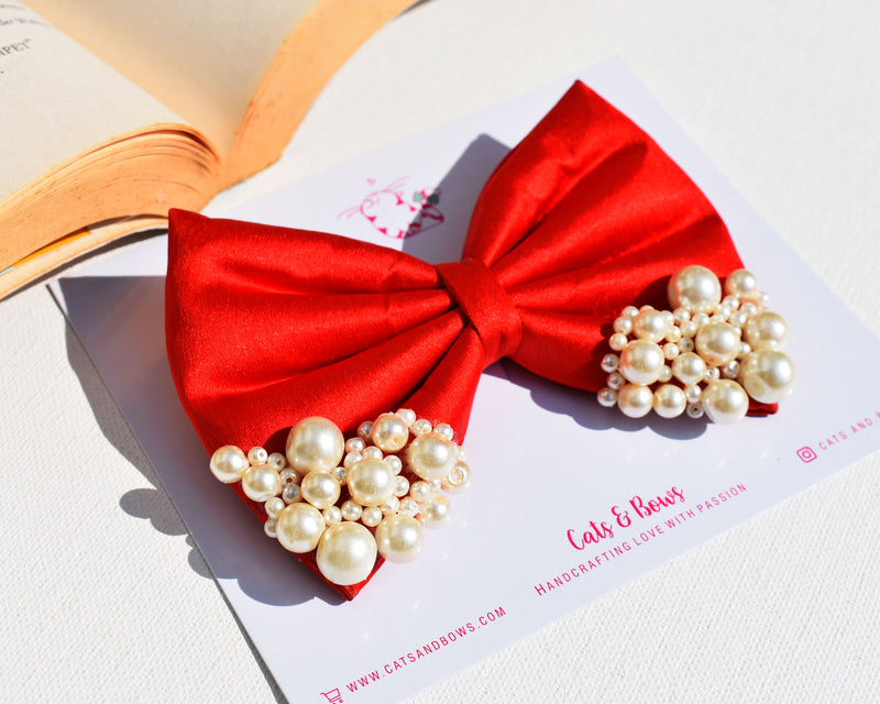 Red Pearl Bow