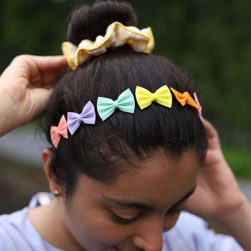 Pastel Rainbow TIY headband