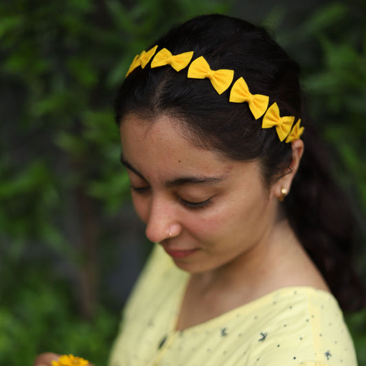 Lemon TIY headband