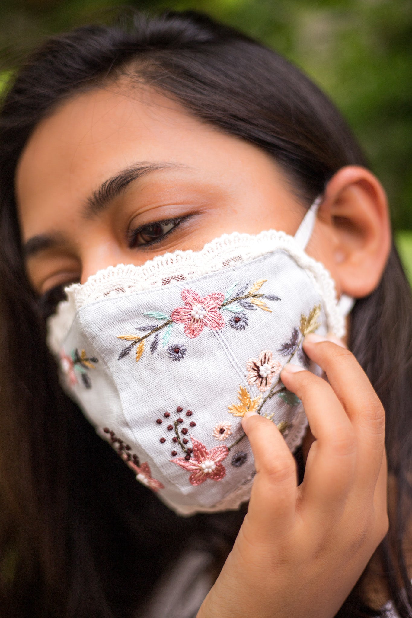 Flower power Face Mask